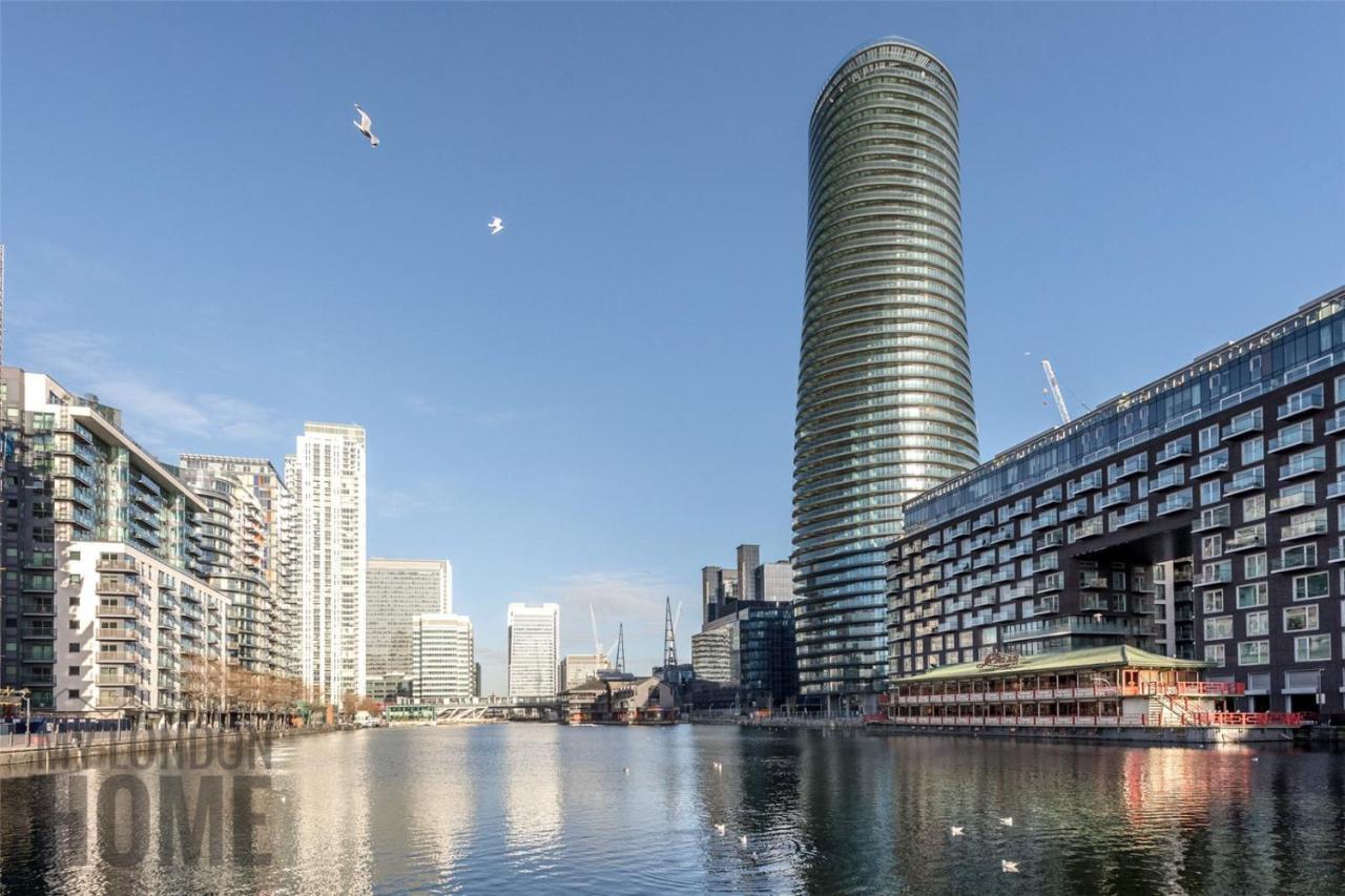 Luxury Canary Wharf One Bedroom Apartment In The Heart Of Londres Exterior foto